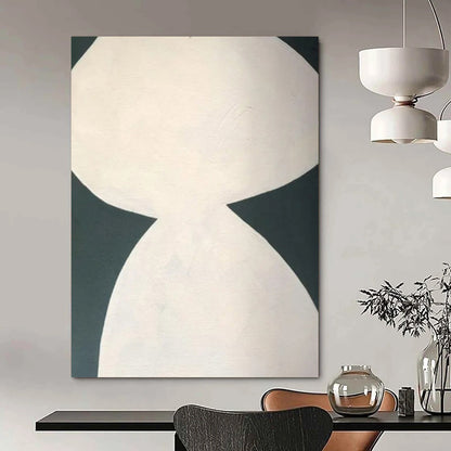 Extra-Huge Hand-Painted Modern Abstract Canvas for Luxury Villa Foyers