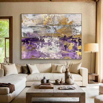 Extra-Vast Modern Abstract Canvas for Co-Working Space Collaborative Zones