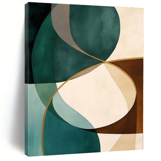 Rustic Farmhand-Painted Abstract Wall Decor for Rustic-Chic Bedrooms