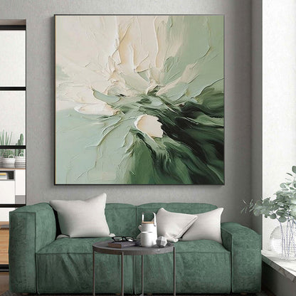 Huge Bespoke Hand-Painted Abstract Wall Art for Home Theater Acoustic Wall LargeART0624