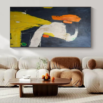 Hand-Painted Personalized Abstract Art for Bar & Hotel Lobby