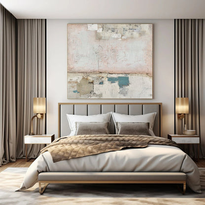 Grand Made-to-Order Abstract Canvas for Music Venue Foyers