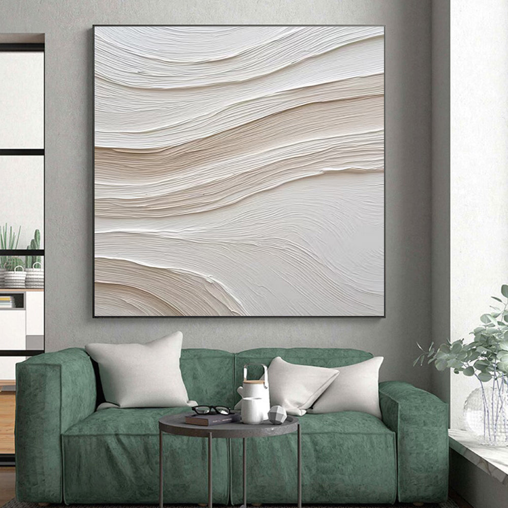 Contemporary Large Custom Abstract Wall Art for Modern Family Room Focal Point