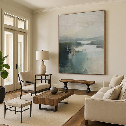 Vast Contemporary Abstract Art for Contemporary Home Bar Backsplash Wall