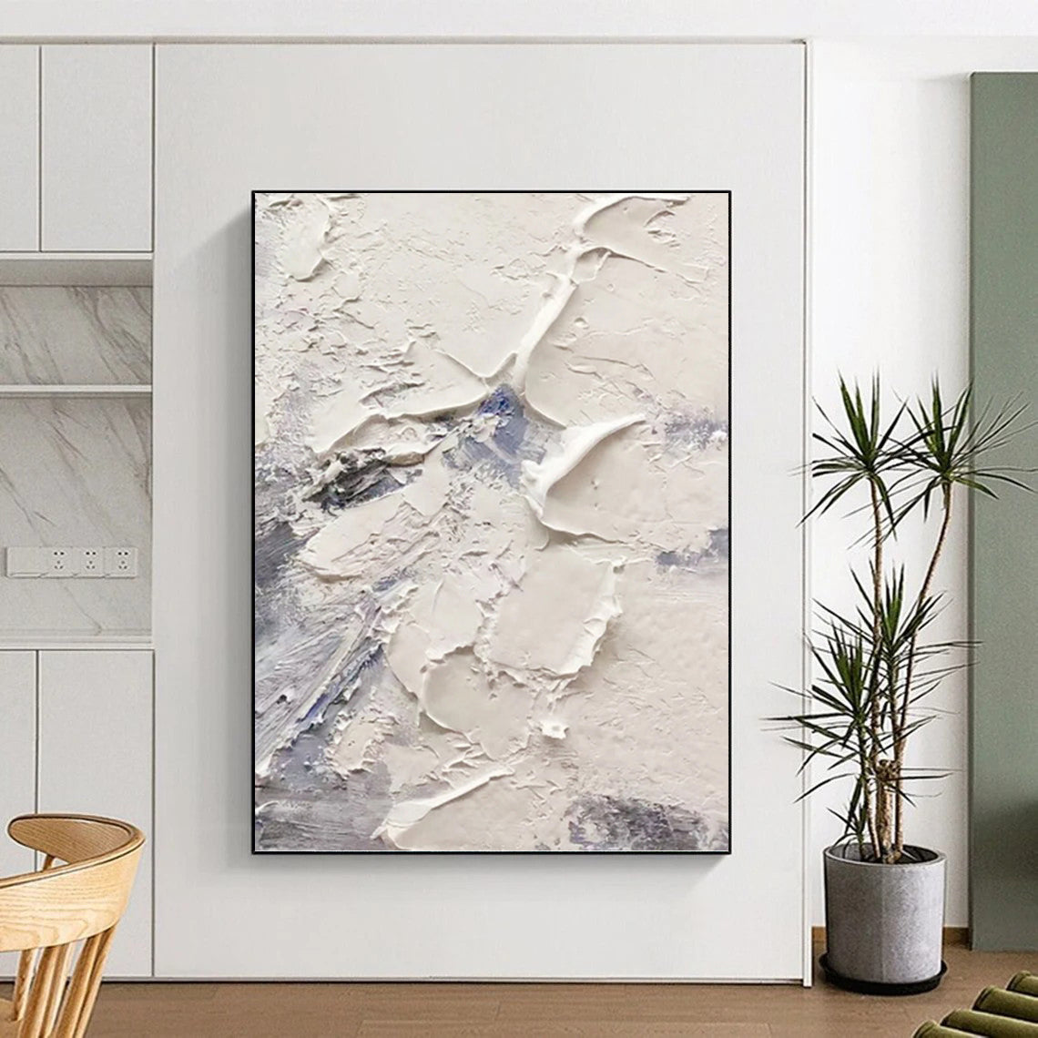 Mysteriously Gigantic Hand - Painted Textured Abstract Mural for Planetarium & Observatory DKH1258