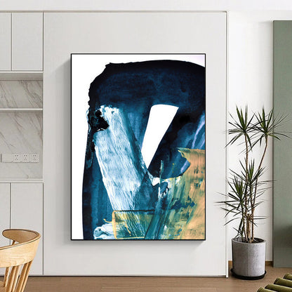 Big Hand-Painted Abstract Creations: Custom, Textured, and Breathtaking DTP190