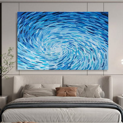 Massive Hand - Painted Textured Abstract Wall Art for Enhanced Aesthetics DKH789
