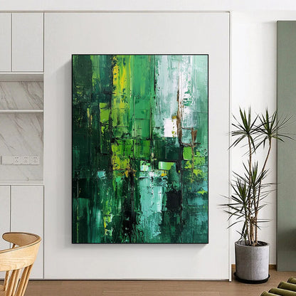 Mammoth Hand - Painted Textured Custom Abstract Work for Hallway and Living Room DTP012
