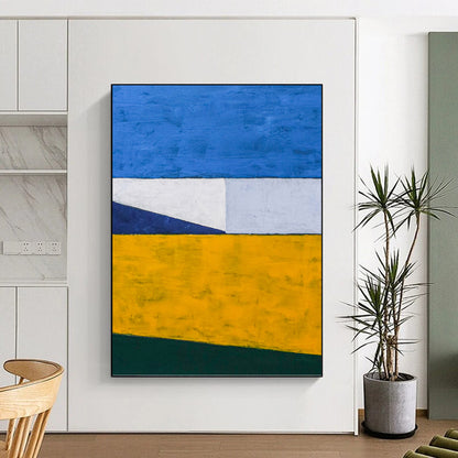 Artisan - Crafted Textured Canvas Abstract for Dining Room & Bedroom DKH1096