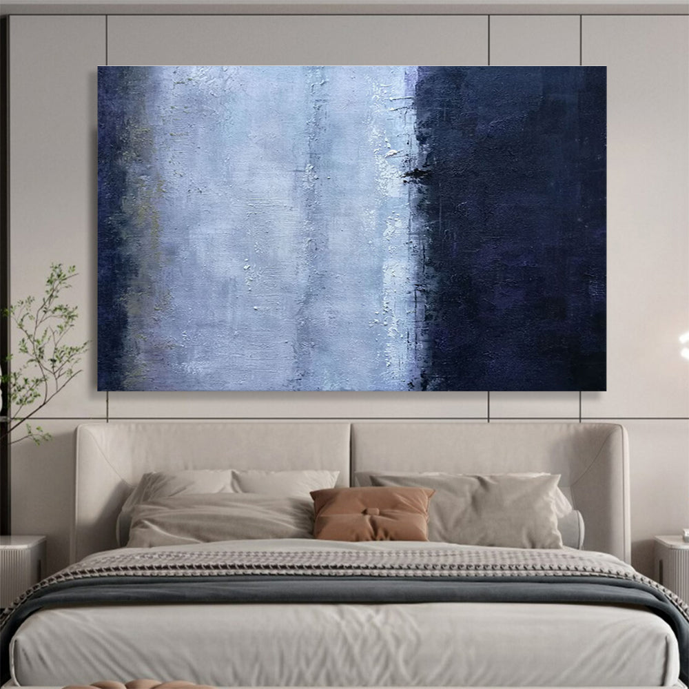 Unforgettable Original Vast Textured Hand - Painted Abstract Canvas for Lasting Impressions DKH840