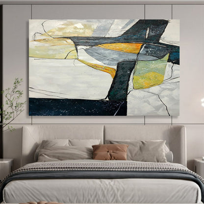 Geometric Coastal Abstract - Chic Office Sophistication DLZ038