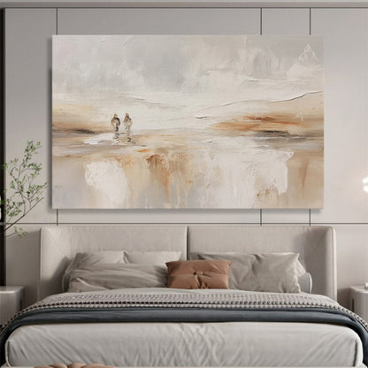 Serene Beach Walk Abstract - Romantic Bedroom Escape DLZ080