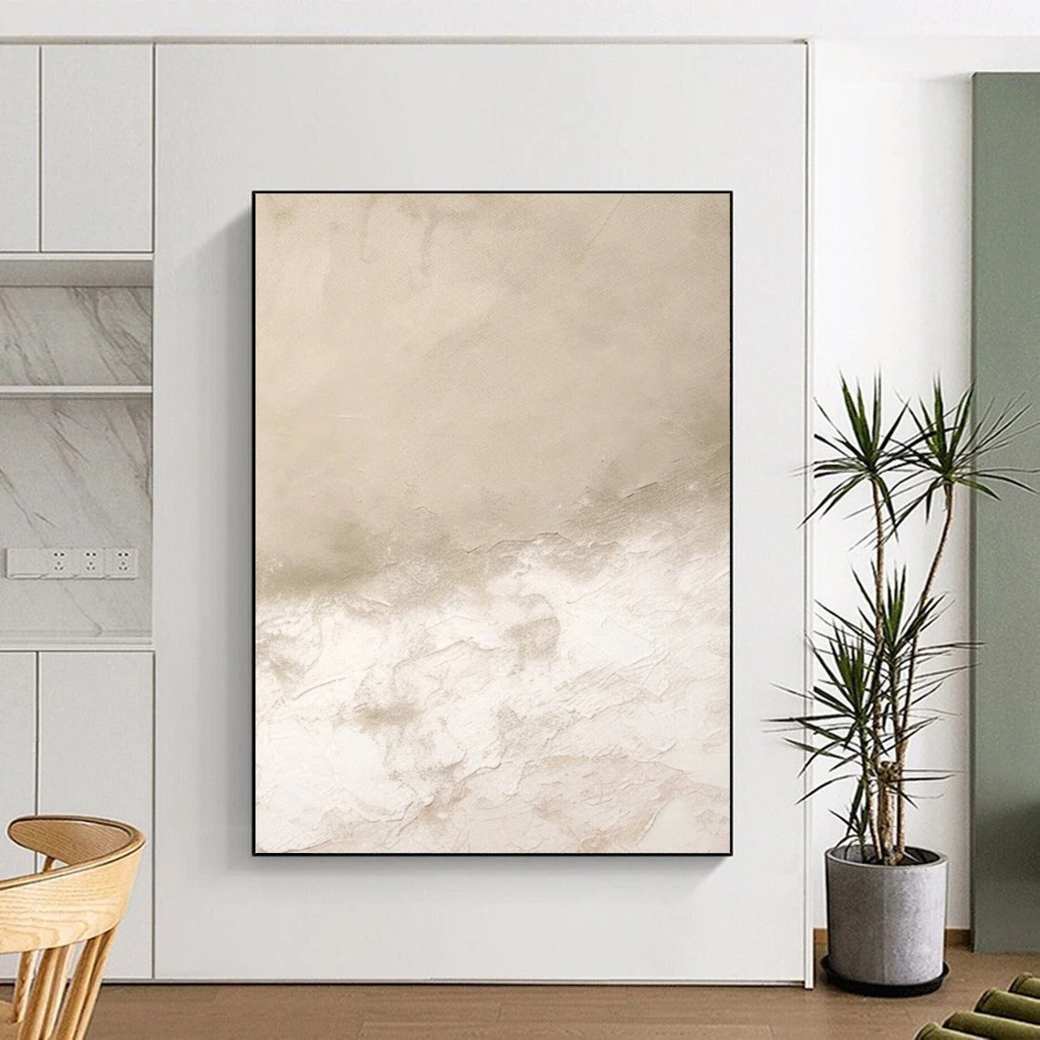Jumbo - Sized Hand - Painted Custom Abstract Painting for Office and Bedroom DTP078