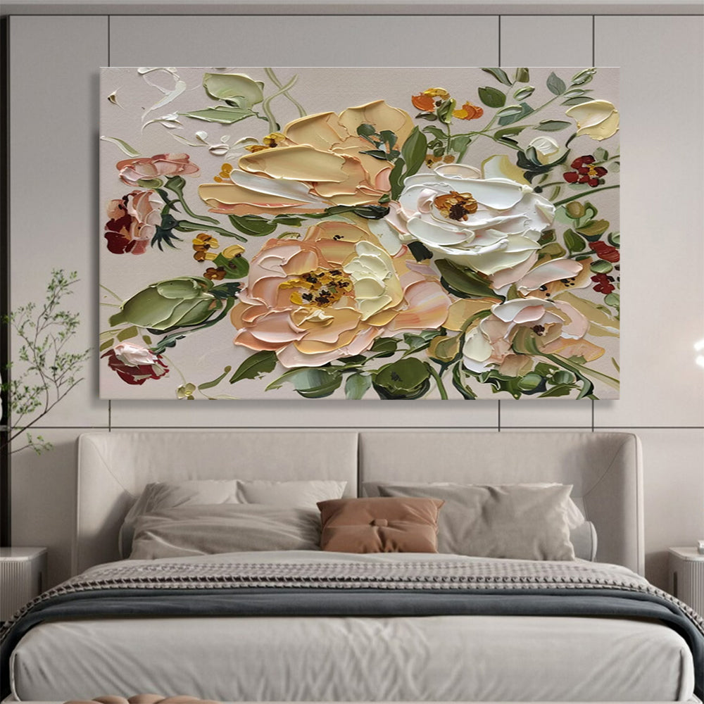 Memorable Original Gigantic Textured Hand - Applied Abstract Wall Mural for Unforgettable Settings DKH824
