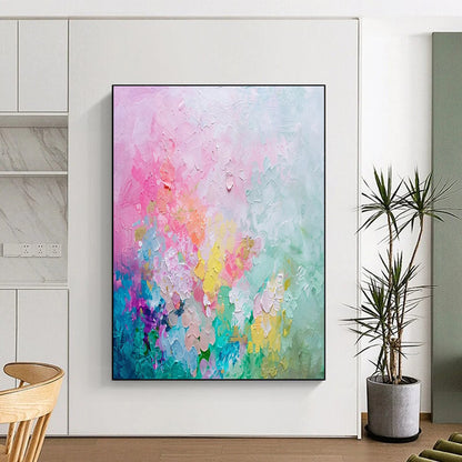 Titanic - Proportioned Hand - Painted Custom Abstract Artwork for Living Room and Bar DTP070