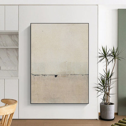 Large - Sized Warm - Hearted Hand - Painted Textured Abstract on Canvas for Dining Room & Living Room DKH1420