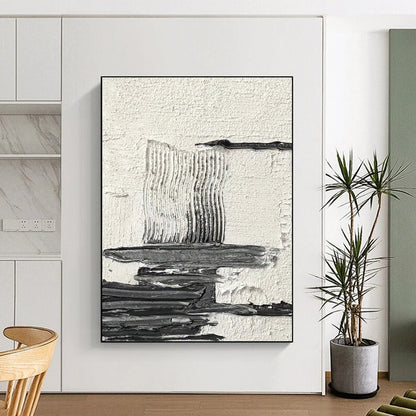 Large Custom Textured Abstract Paintings for Living Room & Office DTP388