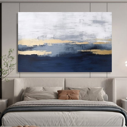 Vast Hand - Painted Textured Abstract Canvas for Lasting Impressions DKH786
