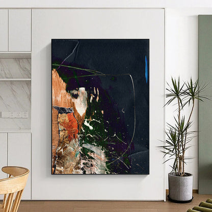 Custom Abstract Paintings: Big Sizes, Hand-Painted, Textured Beauty DTP170