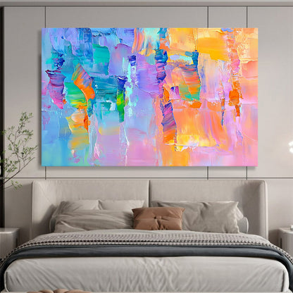 “Vibrant Color Blocks” - Purple, Orange, Teal, Abstract Color Blocks HB1138