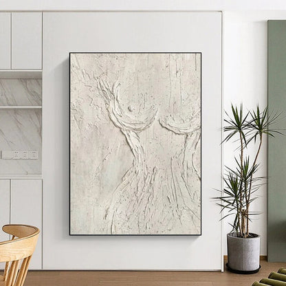 Hand - Painted Custom Textured Abstract Wall Art for Office & Living Room DKH0989