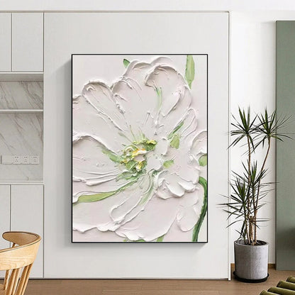 Enchanting Hand - Painted Textured Abstract on Canvas for Dining Room & Entryway DKH1398