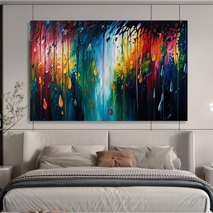Memorable Original Vast Textured Hand - Painted Abstract Canvas for Lasting Impressions DKH867