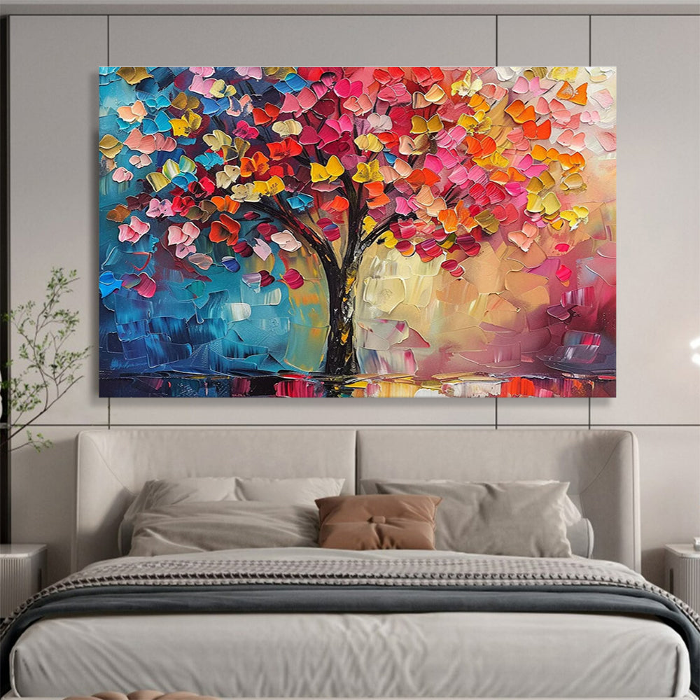 Enriching Original Vast Textured Handmade Abstract Wall Mural for Artistic Enrichment DKH858