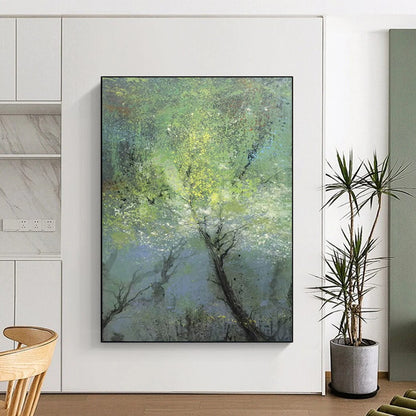 Large Custom Abstract Paintings: Textured Masterpieces for Living Room & Hallway DTP247