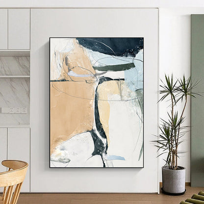 Gargantuan - Sized Vertical Hand - Painted Custom Abstract Marvel (with Distinctive Textures), Transforming Office and Hallway DKH1523