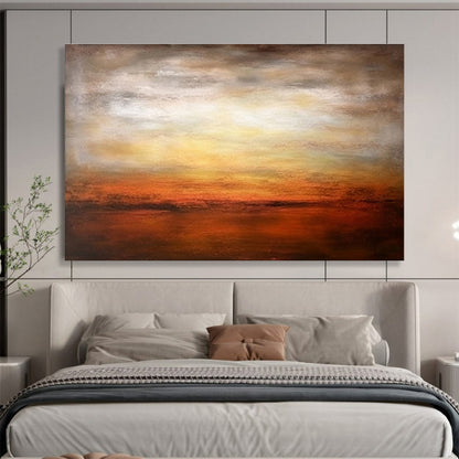“Mystic Vortex” Vast Abstract Canvas for Bedroom & Office DKH343