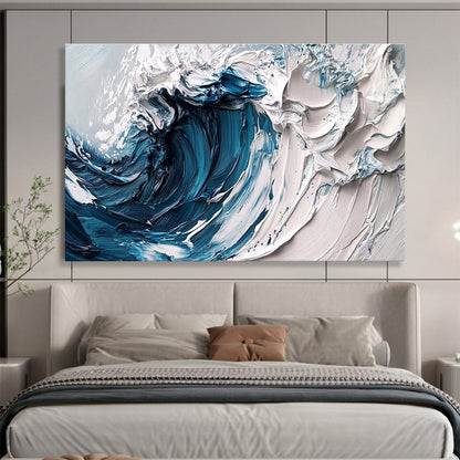 Alluring Large Abstract Painting for Hallway & Entryway DKH873