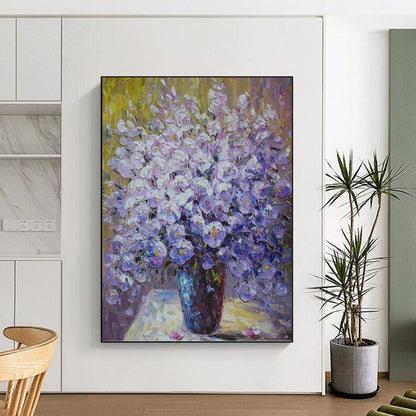 Alluring Hand - Painted Textured Abstract for Hallway & Bedroom DKH1346