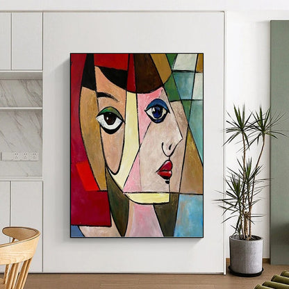 Large - Sized Breathtaking Hand - Painted Textured Abstract Art on Canvas for Office & Dining Room DKH1407