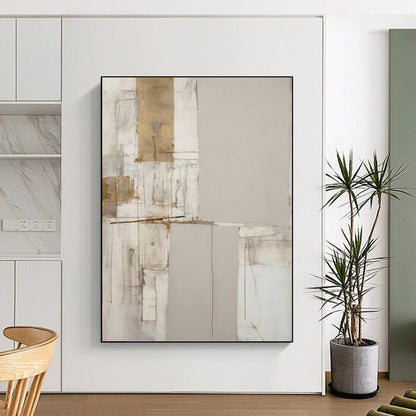 Enticing Hand - Painted Textured Abstract for Hallway & Bedroom DKH1318