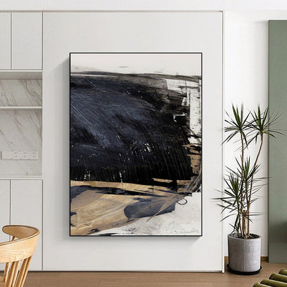 Hand-Painted Large Custom Abstract Art: Textures that Amaze DTP202