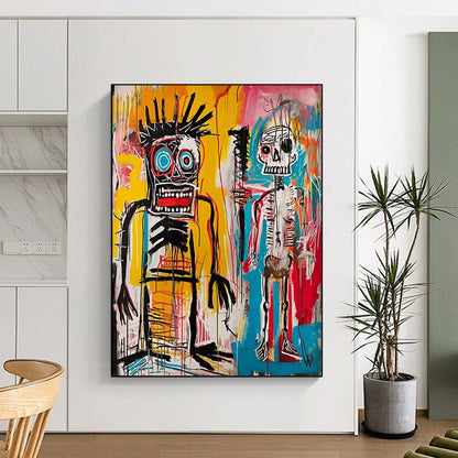 Arctic Echoes: Gargantuan Hand - Painted Textured Custom Abstract Work for Entryway and Hotel DTP099