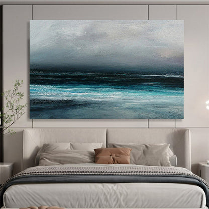 Moody Sea & Sky - Dramatic Living Room Drama DLZ035