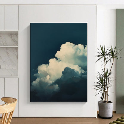 Extra - Vast Hand - Painted Custom Abstract Painting for Living Room and Office DTP015