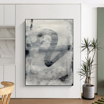 Custom-Made Large Abstract Paintings: Handcrafted, Textured Beauty DTP189