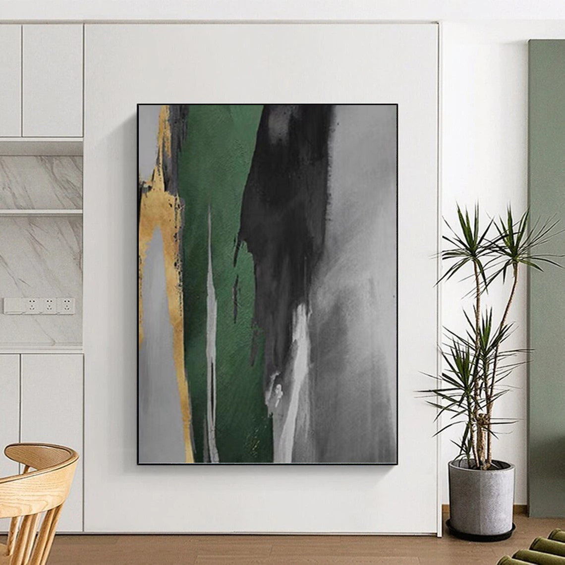 Dreamy Textured Abstract Painting for Living Room & Hallway DKH0932