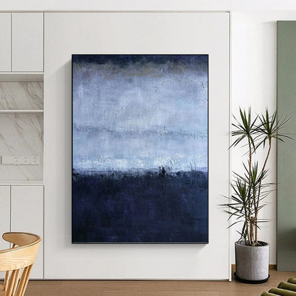 Imperial Vertical Hand - Painted Custom Abstract Narrative (with Exquisite Textures) for Bedroom and Living Room DKH1563