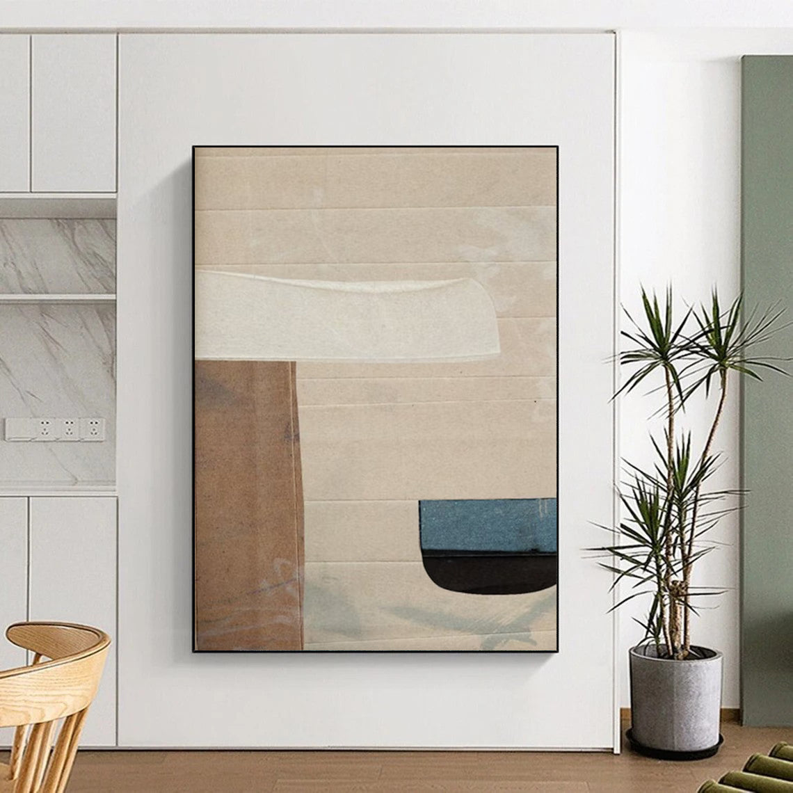 Big Custom Abstract Art: Handmade, Textured & Stylish DTP182