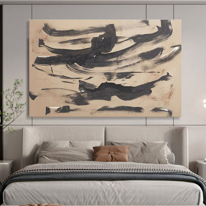 Massive Hand - Painted Textured Abstract Wall Art for Decor Enhancement DKH735