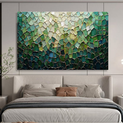 Vast Hand - Crafted Textured Abstract Canvas for Lasting Decor Impacts DKH759