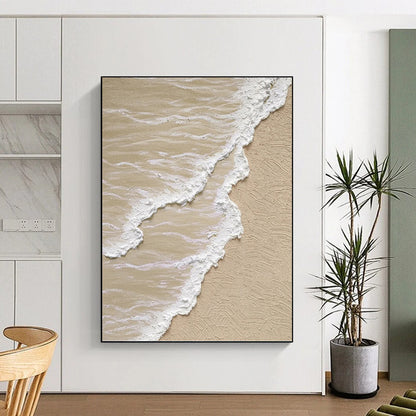 Expertly Designed Hand - Painted Textured Canvas Abstract for Office & Hotel Suite DKH1143