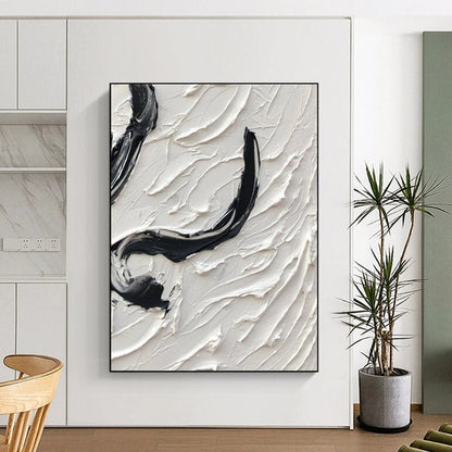 Handmade Large-Scale Abstract Art for Office & Hallway DTP400