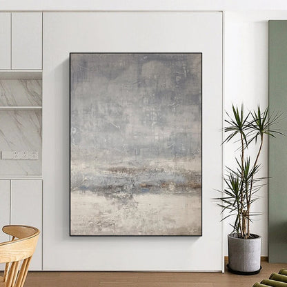 Immense - Scale Hand - Painted Custom Abstract Artwork for Bedroom and Entryway DTP058