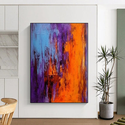 Immense - Extent Hand - Painted Textured Custom Abstract Art for Bedroom and Entryway DTP075