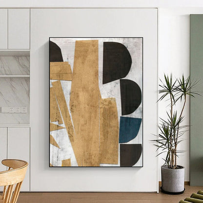 Custom Abstract Paintings: Big Sizes, Handmade Textures for a Stunning Visual DTP216